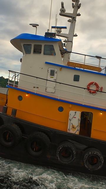 🚢 Буксир Ocean Navigator — из Сиэтла в залив Шилшол ⚓