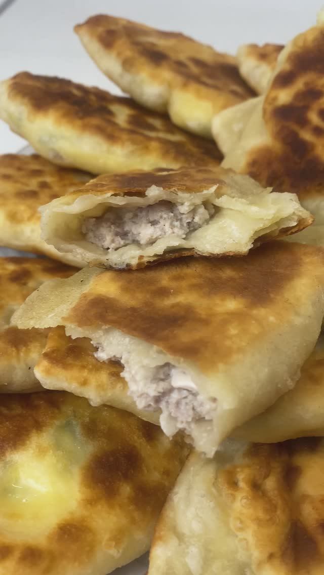Самые вкусные Молдавские плацинды с мясом и творогом
