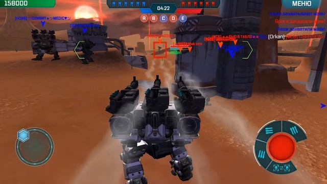 War Robots бой против клана ФСБ часть 1 • Обзор HAPPY ROBOT