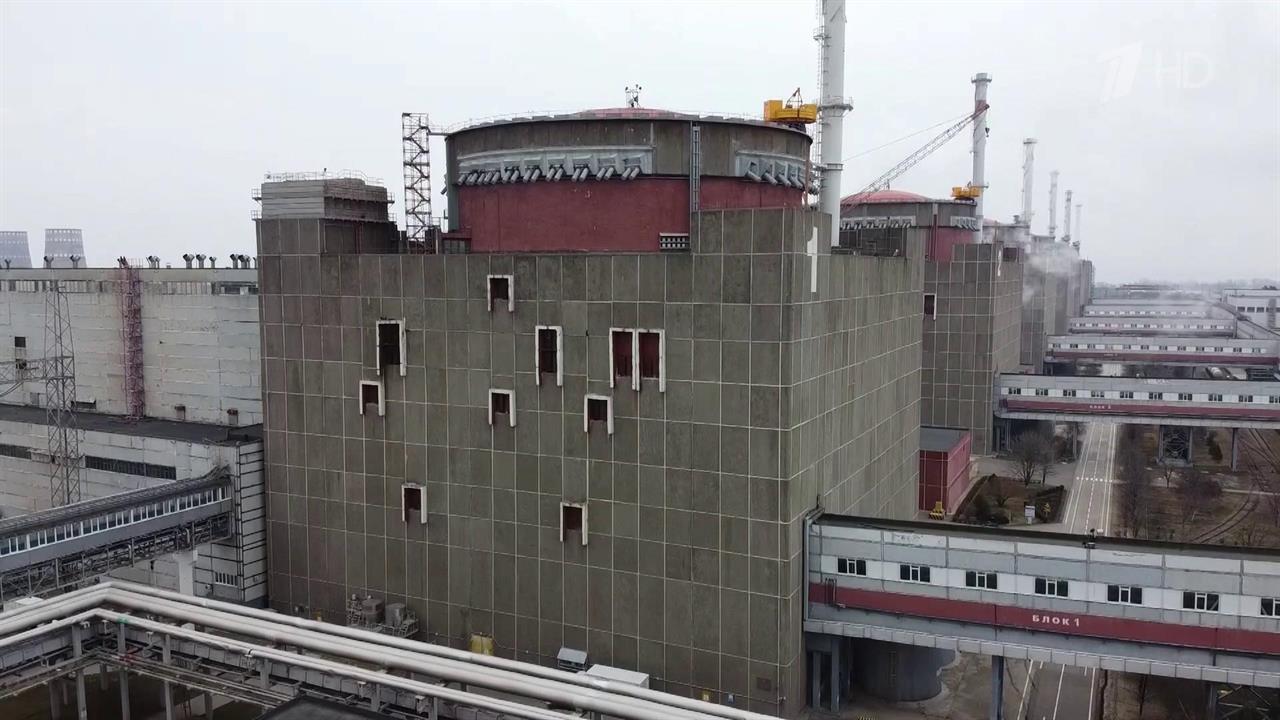 Три украинских дрона атаковали Запорожскую атомную электростанцию