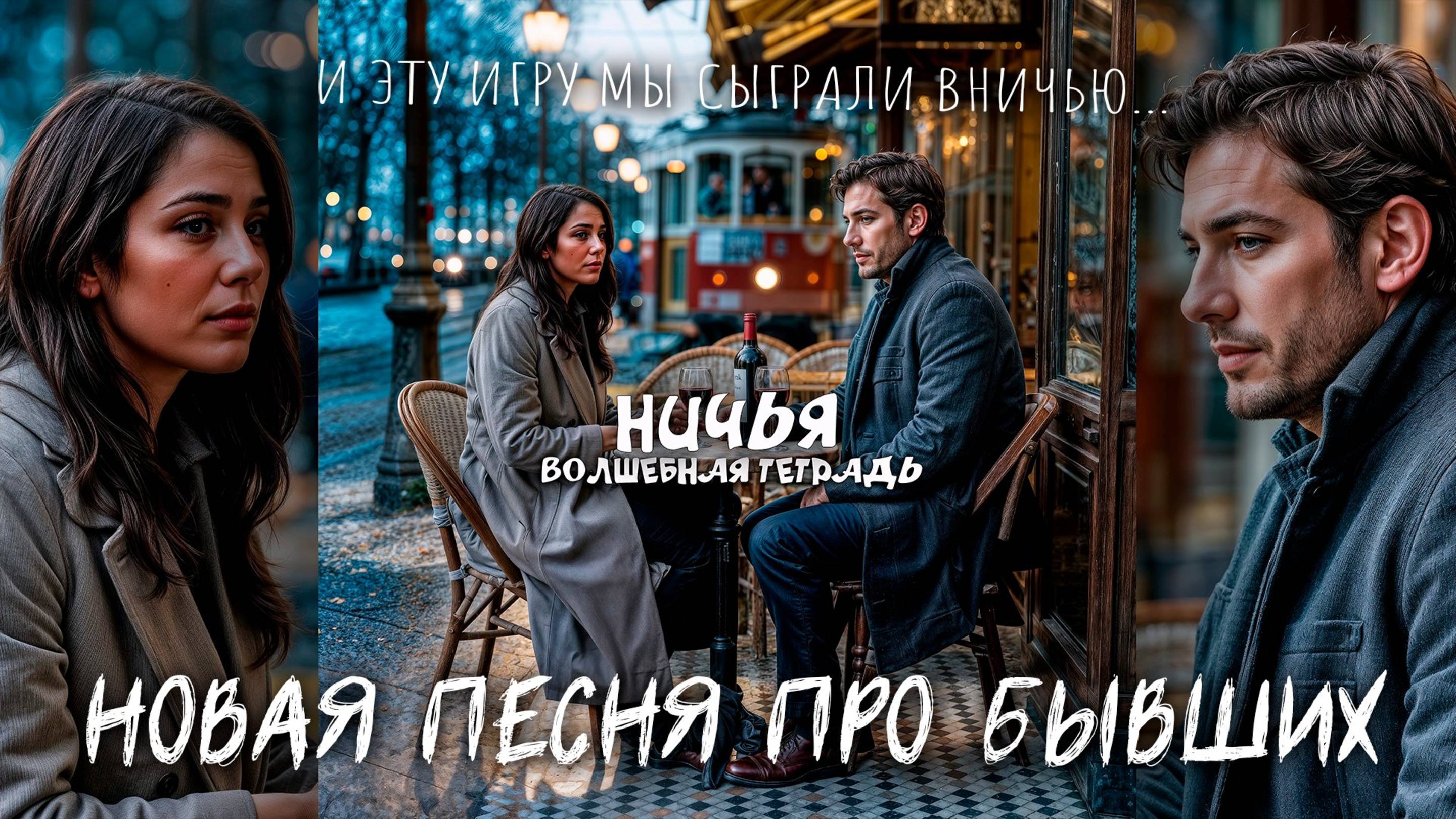 Волшебная тетрадь. "Ничья". Новая романтическая песня про бывших влюбленных и случайную встречу.