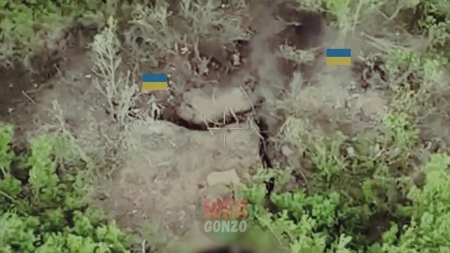 По пути в Дылеевку штурмовики поздравили ВСУ с Днём Победы