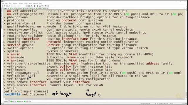 05. Deploy VRFs on the PE Devices