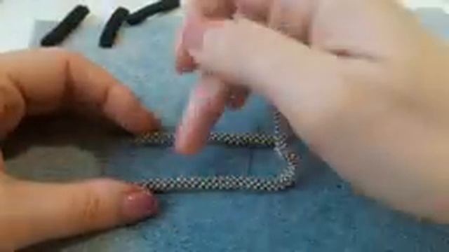 Как сплести декоративные санки 👍
