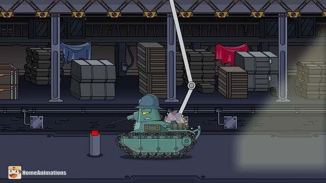 HomeAnimations – Мультики про танки  Молоко и Печенье - Мультики про танки