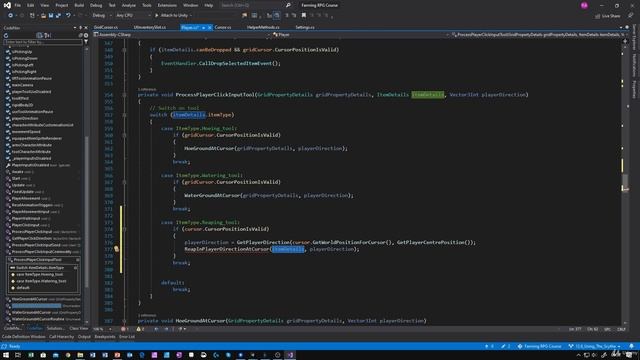 53 - Using The Scythe - Unity 2D Game Developer Course Farming Rpg