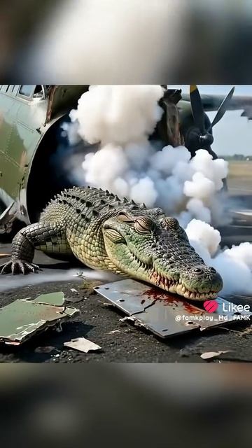 как произошёл человек из обычного бомбардира крокодила в обычного аллигатора