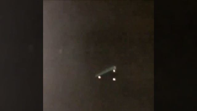 Треугольное НЛО над штатом Огайо.