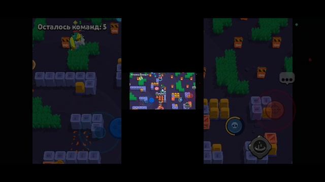 играю в бравл старс за трех бойцов ( моё 1-е видео