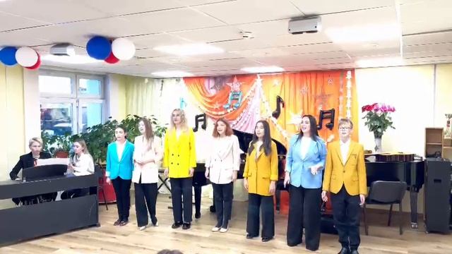 Сводный хоровой ансамбль ДШИ (г. Удачный. Якутия) - Музыка, звучи! (автор Дмитрий Соболев)