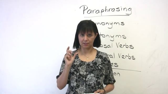 Paraphrasing