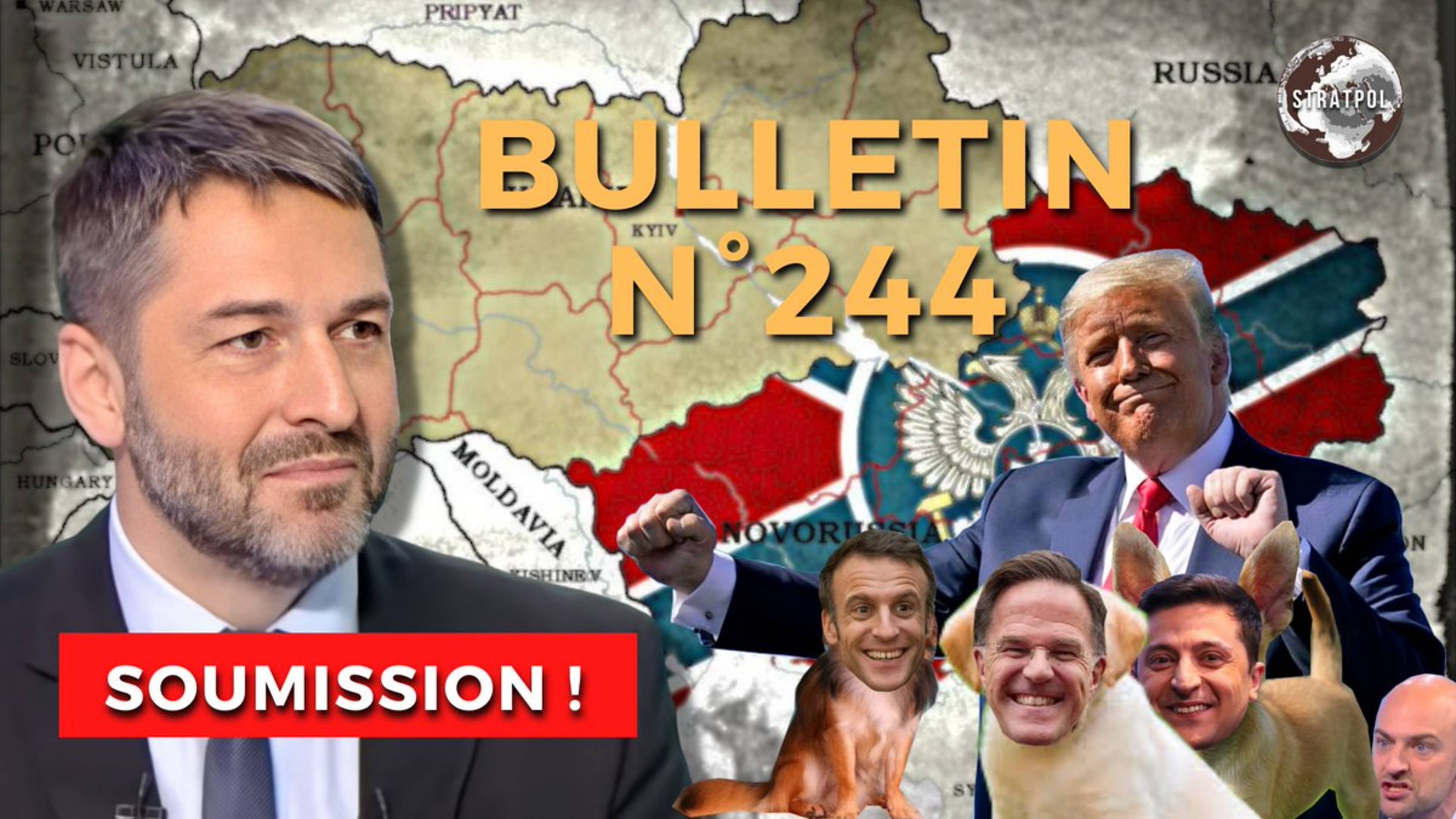 #Stratpol  | Bulletin N°2️⃣4️⃣4️⃣ : Trump 🇺🇸 Superstar ❗ Bunker Burkard : 2️⃣6️⃣ Juin 2️⃣0️⃣2️⃣5️⃣
