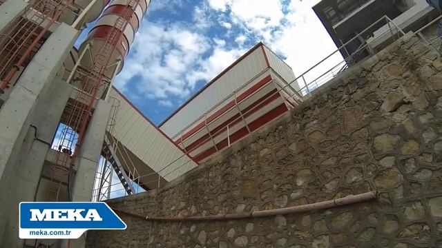 Бетонный завод МЕКА производительностью 150 м куб в час