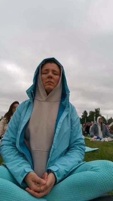 Медитация на Йога-дне в Царицыно
