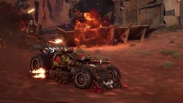 Трейлер Warhammer 40,000 Speed Freeks (геймплей #2)