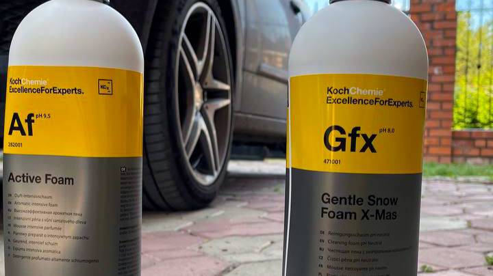 Детейлинг мойка Opel Astra H 5D совместно с Koch Chemie