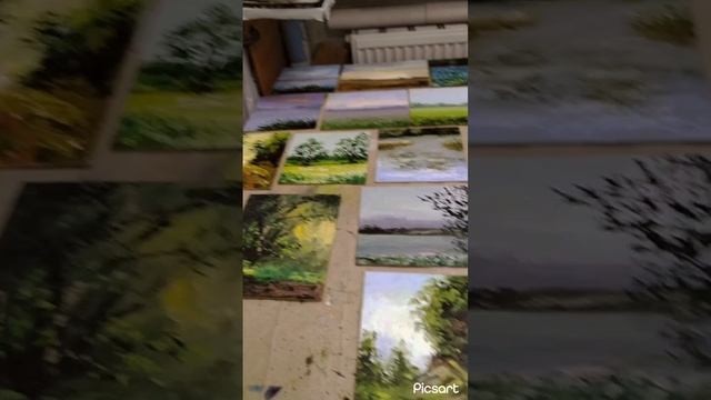Вадим Столяров. Будни художника. ч.1