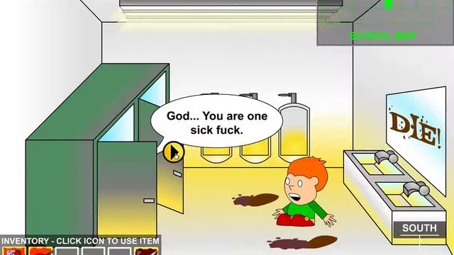 Pico's School (Flash game, 1999) | 100% walkthrough | No deaths