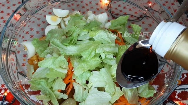 Хит салат за копейки 2022! Так вкусно и быстро нет слов 100%🔝Yangicha salat bayram dasturxoniga!