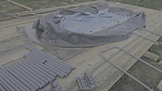 Подиум под бассейн легко и быстро