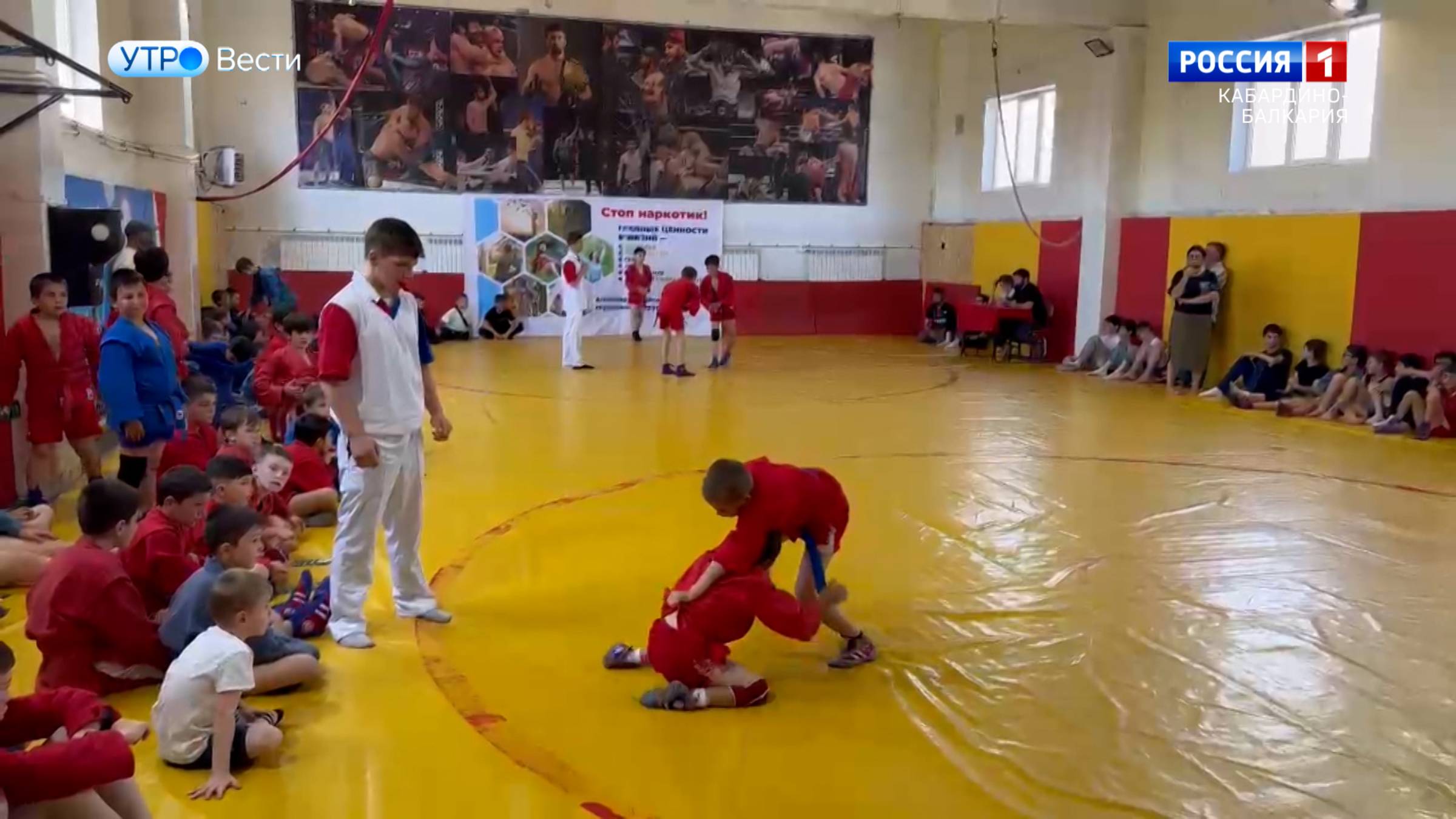 В Баксане провели турнир по самбо