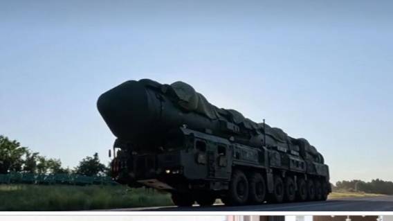 Минобороны показало кадры учений установок "Ярс" Барнаульского соединения
