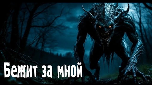 Бежит за мной. Страшные. Мистические. Творческие истории. Хоррор
