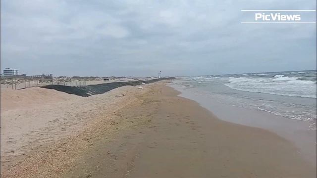 Анапа пляж Витязево сегодня 27 июня 2025. Море, погода в Анапе сейчас. Есть ли мазут на пляжах Анапы