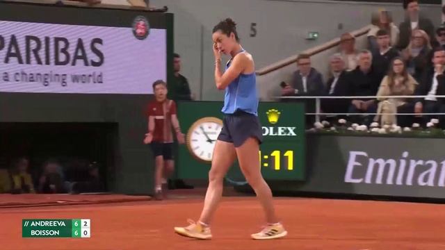 Tactical combination - forehand under the backhand