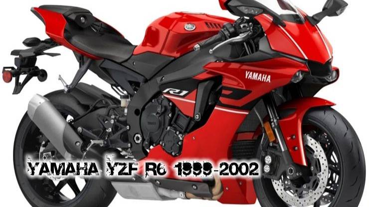 Yamaha YZF R6 1999-2002 ||| мотопластик.рф