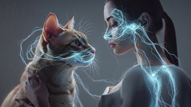 AI-момент: взгляд и мурчание