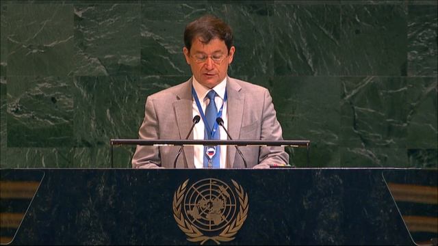Dmitry Polyanskiy at a UNGA Plenary Meeting on the 80th Anniversary of the Signing of the UN Charter