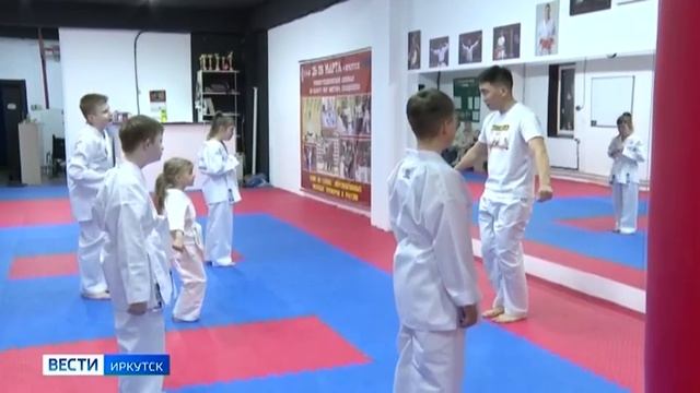 Сюжет Вести-Иркутск. Проект "Каратэ без границ".
