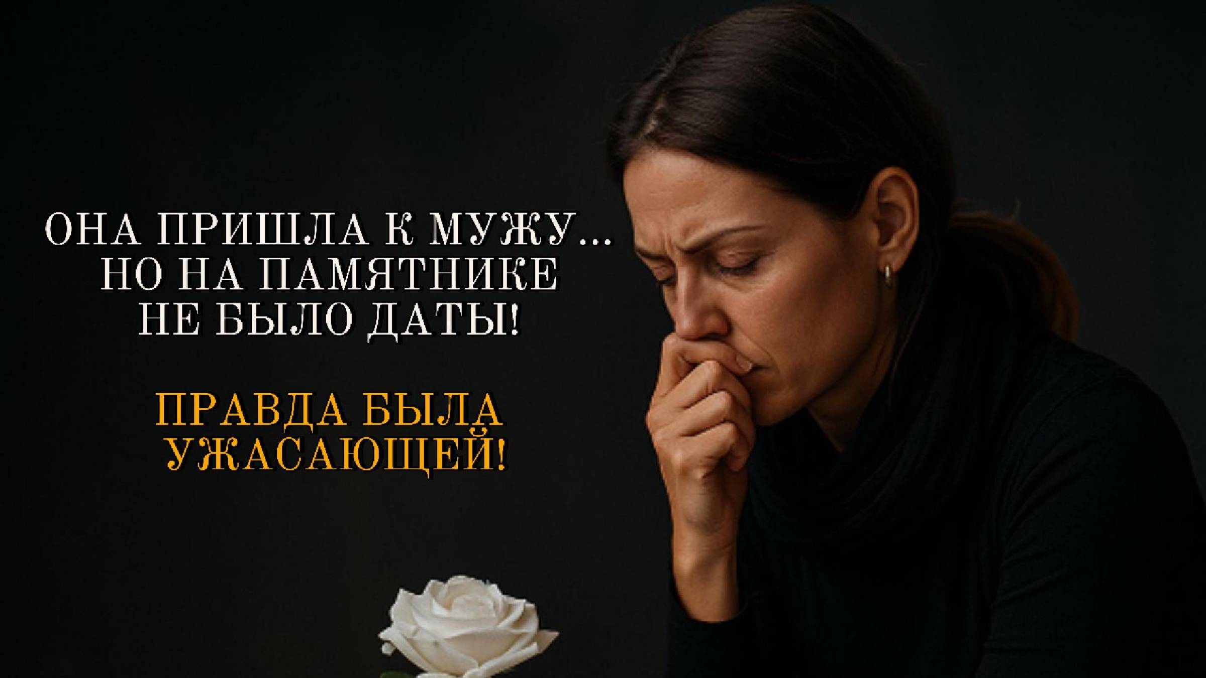 ИСТОРИИ ИЗ ЖИЗНИ: ОНА ПРИШЛА К МУЖУ… НО НА ПАМЯТНИКЕ НЕ БЫЛО ДАТЫ! ПРАВДА БЫЛА УЖАСАЮЩЕЙ!