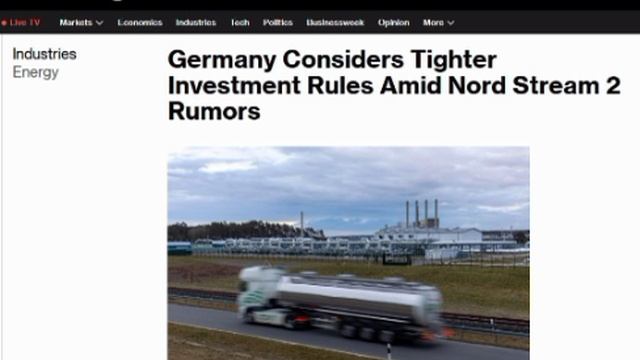 ‼️🇷🇺🇩🇪 Германия хочет помешать продаже «Северного потока–2»