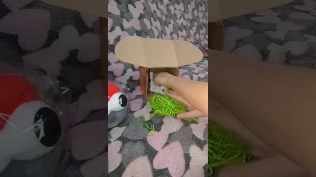 Распаковка красной кнопки