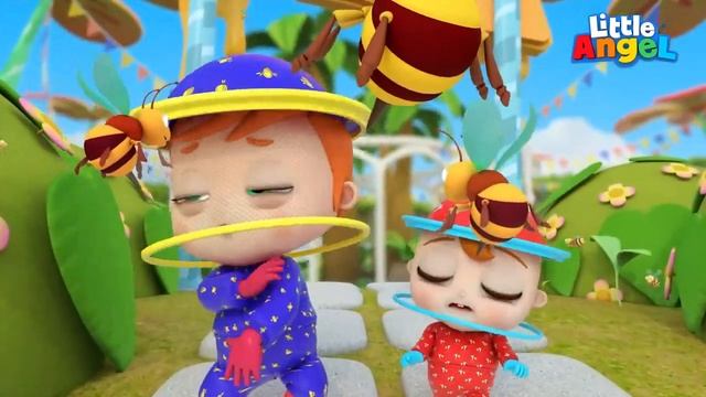Little Angel - Играем на Музыкальных Инструментах 論🎶   Детские Мультики   Little Angel Русский