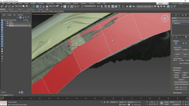 Урок 8. Дефлектора окон (ветровики) разработка, 3d моделирование в 3D Max