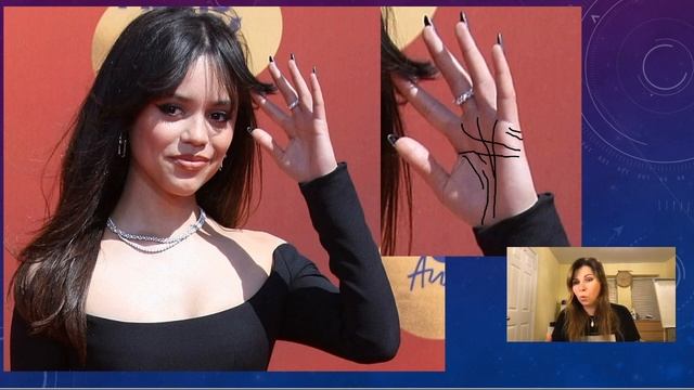 Анализ по биометрии Дженны Ортега #wensdayaddams