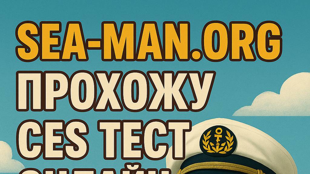 Прохожу CES тест онлайн по Basic Ship Terminology