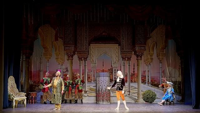 Заур Зейналов и Иван Сулин . Балет Барон Мюнхгаузен.
