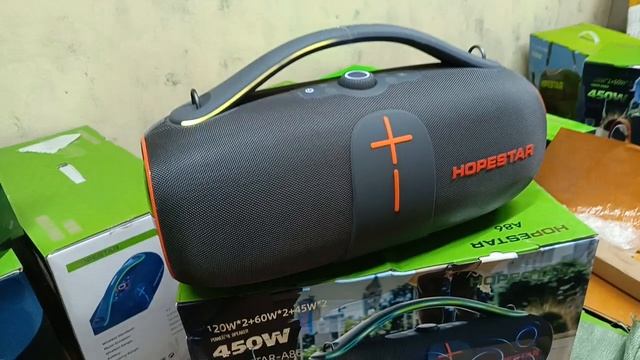 HOPESTAR A86 с Коцкой в Тверь 🔥 Колонка Hopestar A86 450 Ватт серая 🔥 Видеоотчет 🟢 #Тверь #Спайде