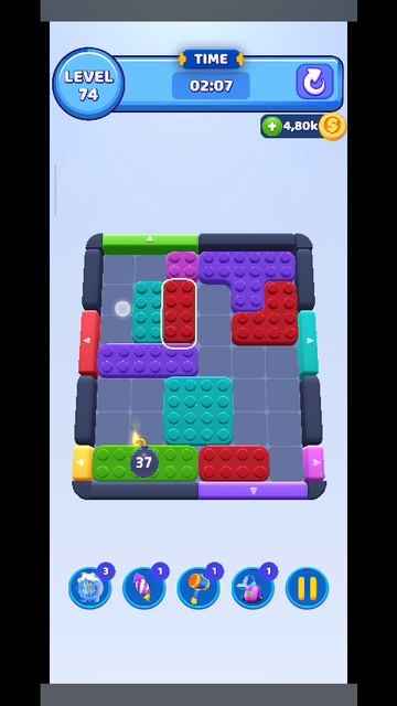 color block 74