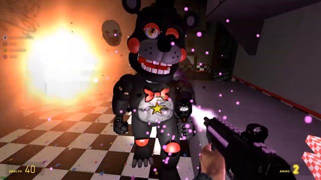 АНИМАТРОНИКИ ПУГАЮТ ОХРАННИКА FNAF 3 ﹥ Garry's Mod
