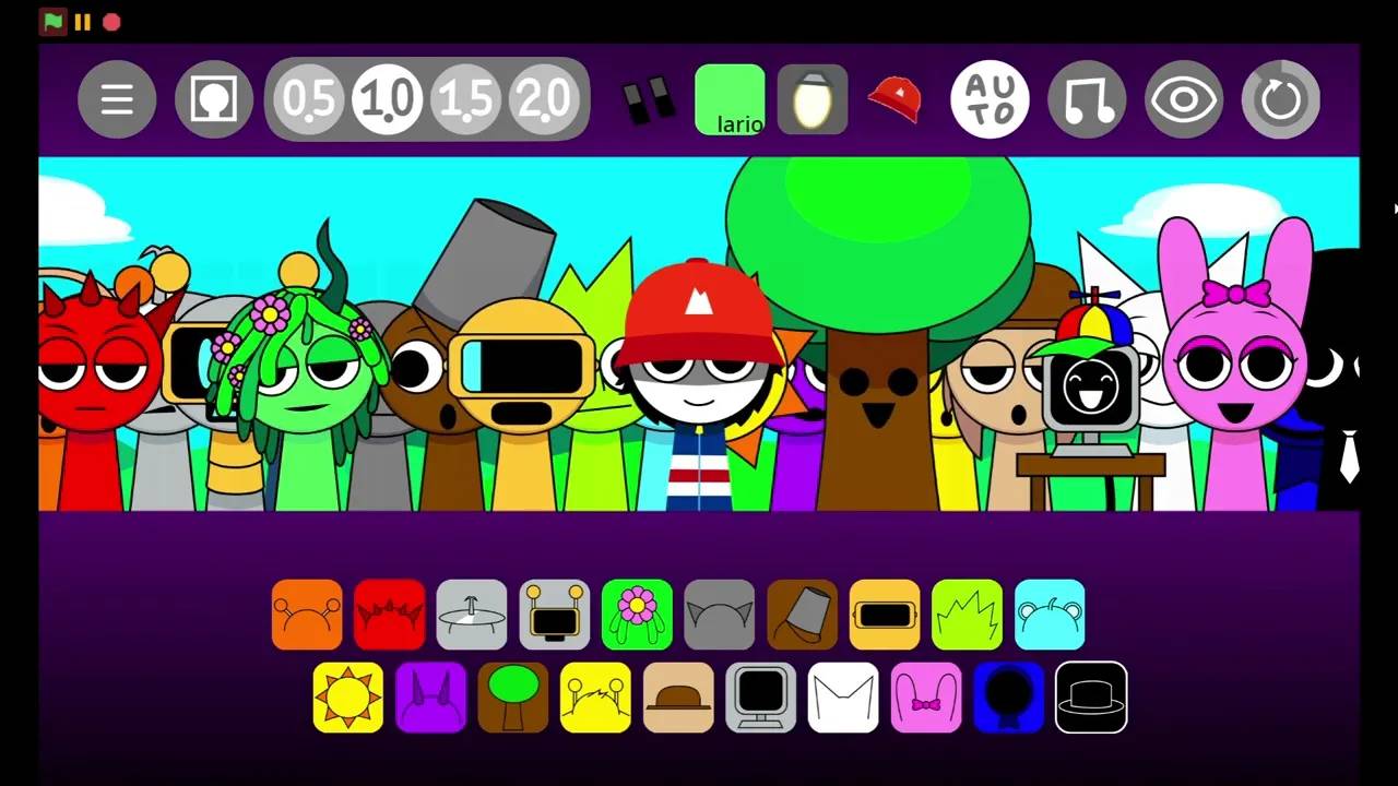 Веселый мод Sprunki - Песня Incredibox Sprunki