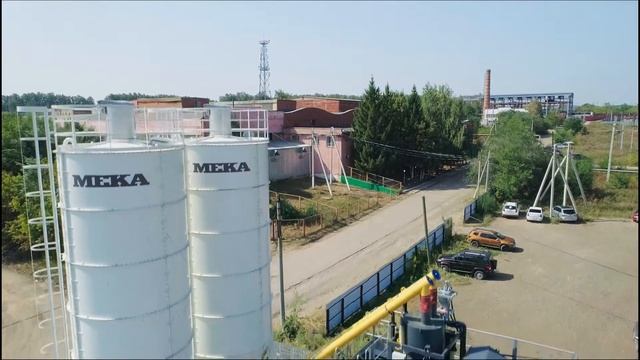 Бетонный завод MEKAMIX-60 в г. Давлетканово (Башкортостан)