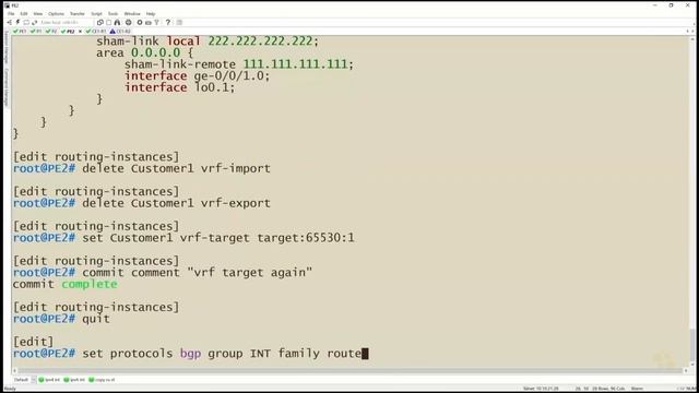 06. Configure Route Target Filtering