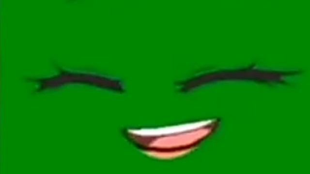 Футаж для видео зелëный фон лицо для видео