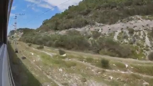 Водопадный Туапсе Небольшая поездка вдоль гор. Водопадный Туапсе из окна поезда