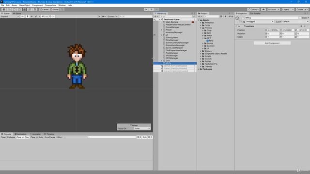 88 - Add NPC Butch - Unity 2D Game Developer Course Farming RPG